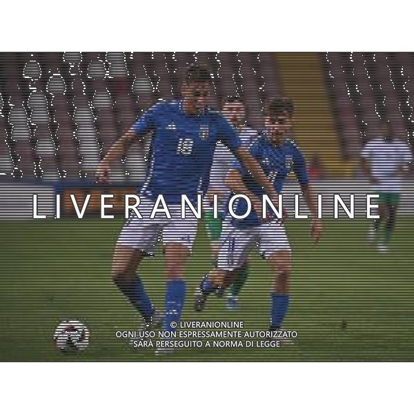 TVRG Italia vs Repubblica d’Irlanda nella foto Pio Esposito (Italia) Trieste 15-10-2024 Stadio Nereo Rocco Campionato Europeo UEFA Under21 Girone di qualificazione Gruppo A - 10a giornata foto Roberto Garavaglia/Agenzia Aldo Liverani sas
