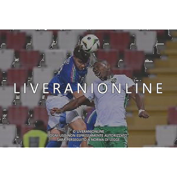 TVRG Italia vs Repubblica d’Irlanda nella foto Cesare Casadei (Italia) e Sinclair Armstrong (Repubblica d\'Irlanda) Trieste 15-10-2024 Stadio Nereo Rocco Campionato Europeo UEFA Under21 Girone di qualificazione Gruppo A - 10a giornata foto Roberto Garavaglia/Agenzia Aldo Liverani sas