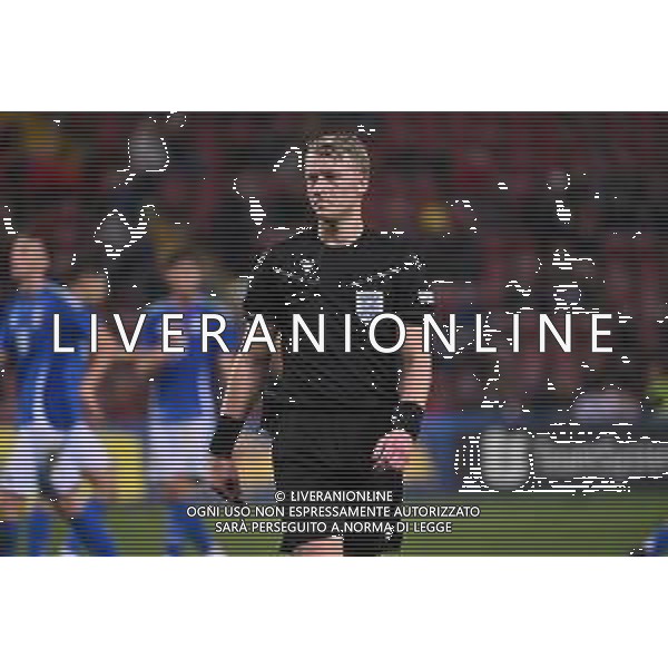 TVRG Italia vs Repubblica d’Irlanda nella foto l\'arbitro Adam Ladeback (SVE) Trieste 15-10-2024 Stadio Nereo Rocco Campionato Europeo UEFA Under21 Girone di qualificazione Gruppo A - 10a giornata foto Roberto Garavaglia/Agenzia Aldo Liverani sas