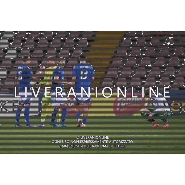 TVRG Italia vs Repubblica d’Irlanda nella foto esultanza finale Italia e delusione Repubblica d\'Irlanda Trieste 15-10-2024 Stadio Nereo Rocco Campionato Europeo UEFA Under21 Girone di qualificazione Gruppo A - 10a giornata foto Roberto Garavaglia/Agenzia Aldo Liverani sas