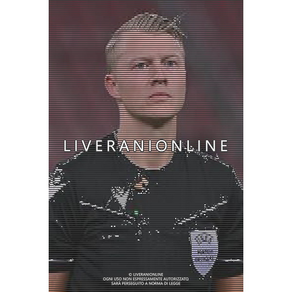 TVRG Italia vs Repubblica d’Irlanda nella foto l\'arbitro Adam Ladeback (SVE) Trieste 15-10-2024 Stadio Nereo Rocco Campionato Europeo UEFA Under21 Girone di qualificazione Gruppo A - 10a giornata foto Roberto Garavaglia/Agenzia Aldo Liverani sas