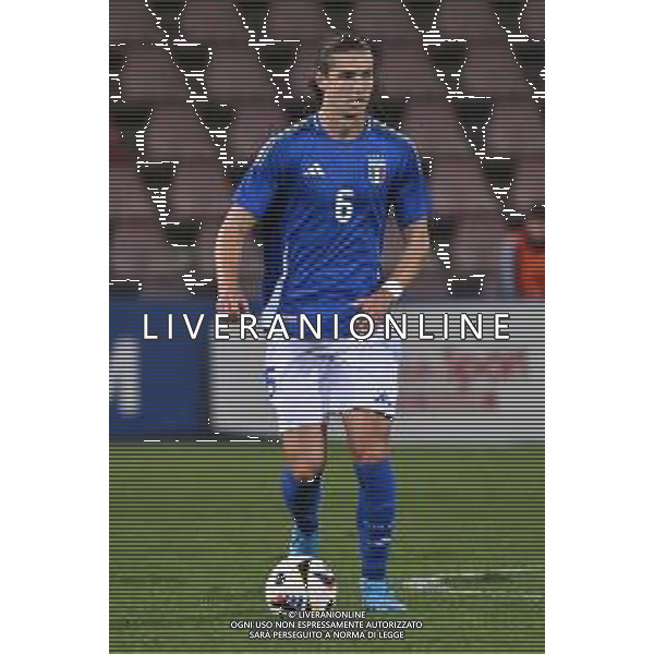 TVRG Italia vs Repubblica d’Irlanda nella foto Daniele Ghilardi (Italia) Trieste 15-10-2024 Stadio Nereo Rocco Campionato Europeo UEFA Under21 Girone di qualificazione Gruppo A - 10a giornata foto Roberto Garavaglia/Agenzia Aldo Liverani sas