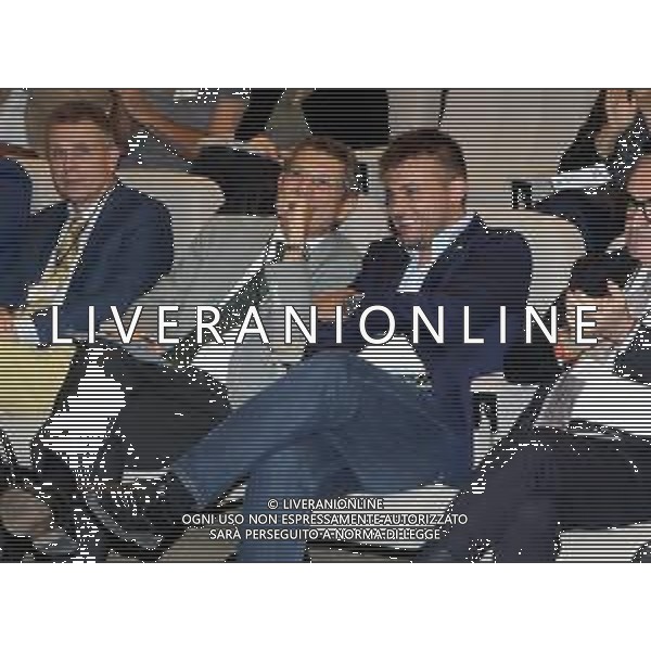 IMOLA 16 10 2024 CONVEGNO INTELLIGENZA ARTEFICIALE IN AZIONE SCENARI E INNOVAZIONI SUL TERRITORIO NELLA FOTO FRANCESCO UBERTINI EX MAGNIFICO RETTORE DELLA UNIVERSITA\' DI IBOLOGNA E SINDACO DI IMOLA MARCO PANIERI ©SANNA/AGENZIA ALDO LIVERANI SAS