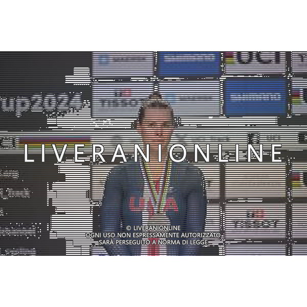 16-10-2024 World Championships Elite Women Track; Giornata 01; 2024, Usa; Valente, Jennifer; Velodromo Ballerup;