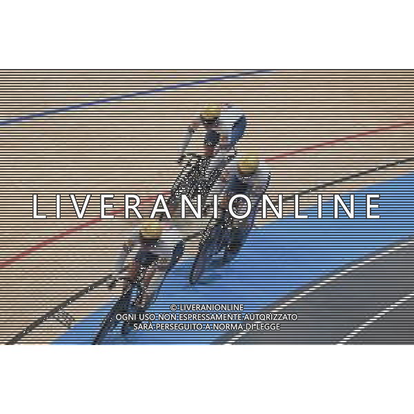 16-10-2024 World Championships Elite Women Track; Giornata 01; 2024, Great Britain; Capewell, Sophie; Finucane, Emma: Marchant, Katy; Velodromo Ballerup;