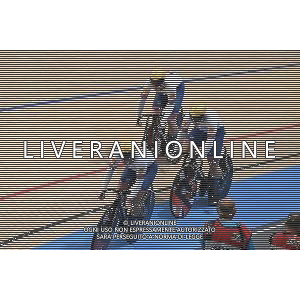 16-10-2024 World Championships Elite Women Track; Giornata 01; 2024, Great Britain; Capewell, Sophie; Finucane, Emma: Marchant, Katy; Velodromo Ballerup;