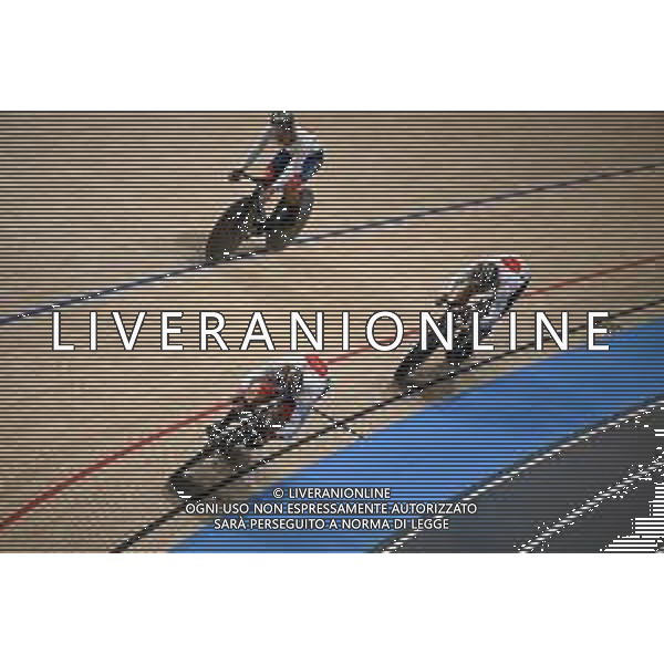16-10-2024 World Championships Elite Track; Giornata 01; 2024, Japan; Nagasako, Yoshitaku; Obara, Yuta; Ota, Kaiya; Velodromo Ballerup;