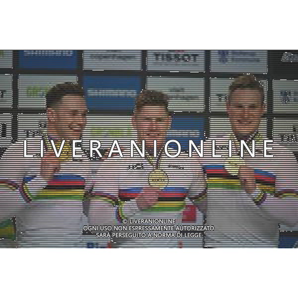 16-10-2024 World Championships Elite Track; Giornata 01; 2024, Olanda; Hoogland, Jeffrey; Lavreysen, Harrie; Van Den Berg, Roy; Velodromo Ballerup;