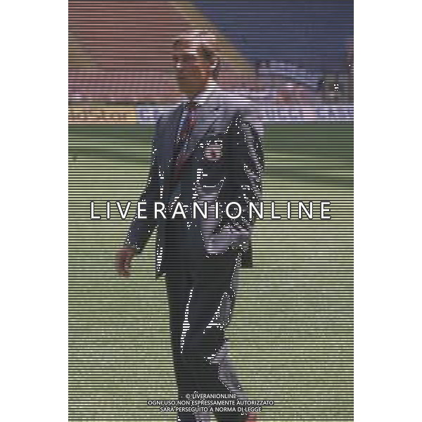 DIAP-RETROSPETTIVA ZDENEK ZEMAN ALLENATORE NELLA FOTO ZDENEK ZEMAN ALLENATORE FOGGIA CALCIO ANNO 1991-1992 AG ALDO LIVERANI SAS  