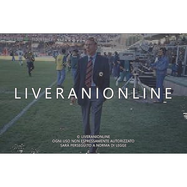 DIAP-RETROSPETTIVA ZDENEK ZEMAN ALLENATORE NELLA FOTO ZDENEK ZEMAN ALLENATORE FOGGIA CALCIO ANNO 1991-1992 AG ALDO LIVERANI SAS  