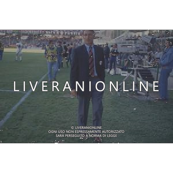 DIAP-RETROSPETTIVA ZDENEK ZEMAN ALLENATORE NELLA FOTO ZDENEK ZEMAN ALLENATORE FOGGIA CALCIO ANNO 1991-1992 AG ALDO LIVERANI SAS  