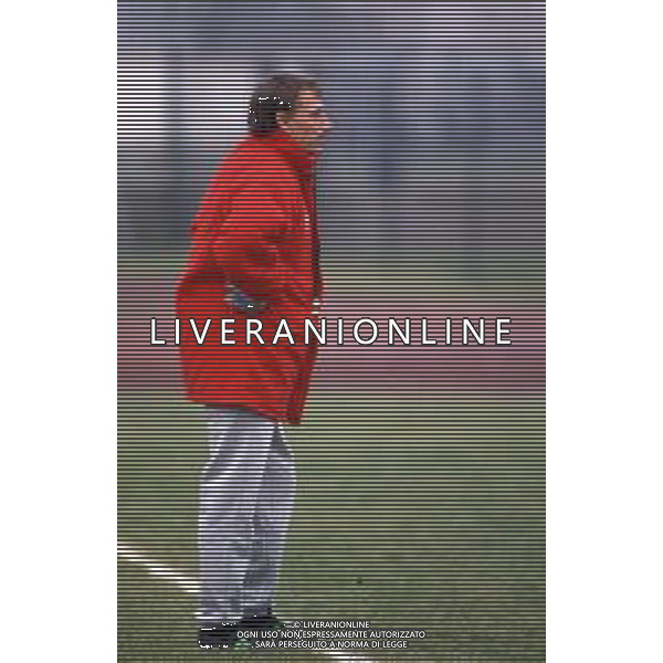 DIAP-RETROSPETTIVA ZDENEK ZEMAN ALLENATORE NELLA FOTO ZDENEK ZEMAN ALLENATORE FOGGIA CALCIO ANNO 1991-1992 AG ALDO LIVERANI SAS  