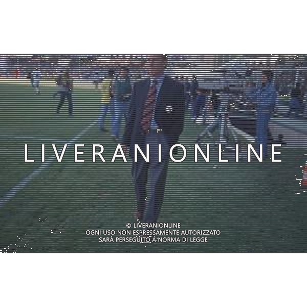 DIAP-RETROSPETTIVA ZDENEK ZEMAN ALLENATORE NELLA FOTO ZDENEK ZEMAN ALLENATORE FOGGIA CALCIO ANNO 1991-1992 AG ALDO LIVERANI SAS  