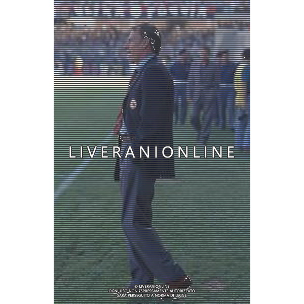 DIAP-RETROSPETTIVA ZDENEK ZEMAN ALLENATORE NELLA FOTO ZDENEK ZEMAN ALLENATORE FOGGIA CALCIO ANNO 1991-1992 AG ALDO LIVERANI SAS  