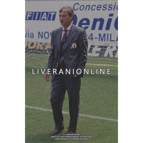 DIAP-RETROSPETTIVA ZDENEK ZEMAN ALLENATORE NELLA FOTO ZDENEK ZEMAN ALLENATORE FOGGIA CALCIO ANNO 1991-1992 AG ALDO LIVERANI SAS  