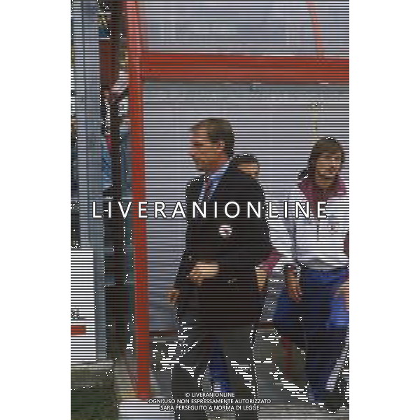 DIAP-RETROSPETTIVA ZDENEK ZEMAN ALLENATORE NELLA FOTO ZDENEK ZEMAN ALLENATORE FOGGIA CALCIO ANNO 1991-1992 AG ALDO LIVERANI SAS  