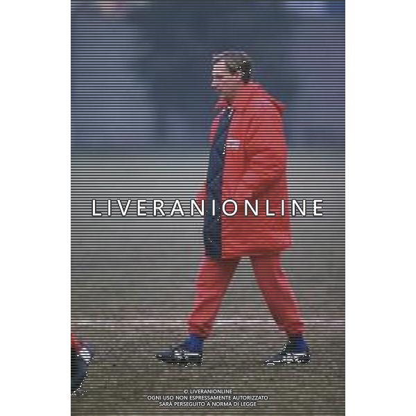 DIAP-RETROSPETTIVA ZDENEK ZEMAN ALLENATORE NELLA FOTO ZDENEK ZEMAN ALLENATORE FOGGIA CALCIO ANNO 1991-1992 AG ALDO LIVERANI SAS  