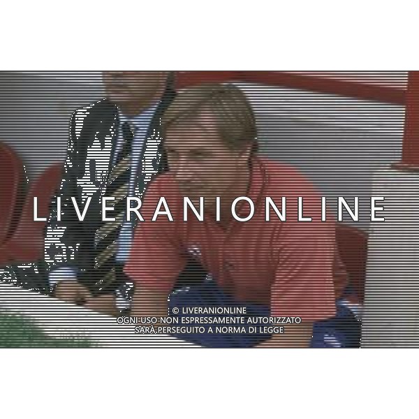 DIAP-RETROSPETTIVA ZDENEK ZEMAN ALLENATORE NELLA FOTO ZDENEK ZEMAN ALLENATORE FOGGIA CALCIO ANNO 1991-1992 AG ALDO LIVERANI SAS  