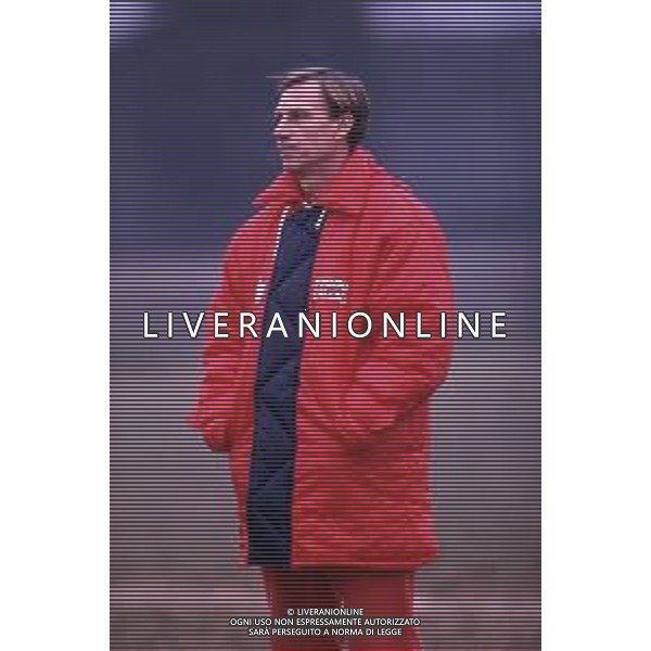DIAP-RETROSPETTIVA ZDENEK ZEMAN ALLENATORE NELLA FOTO ZDENEK ZEMAN ALLENATORE FOGGIA CALCIO ANNO 1991-1992 AG ALDO LIVERANI SAS  