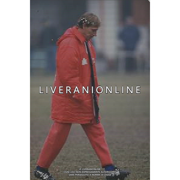 DIAP-RETROSPETTIVA ZDENEK ZEMAN ALLENATORE NELLA FOTO ZDENEK ZEMAN ALLENATORE FOGGIA CALCIO ANNO 1991-1992 AG ALDO LIVERANI SAS  