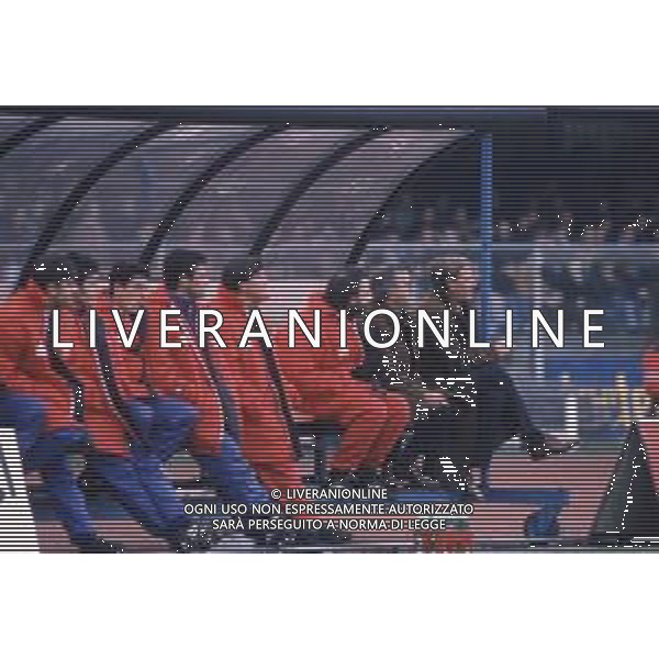 DIAP-RETROSPETTIVA ZDENEK ZEMAN ALLENATORE NELLA FOTO ZDENEK ZEMAN ALLENATORE FOGGIA CALCIO ANNO 1991-1992 AG ALDO LIVERANI SAS  