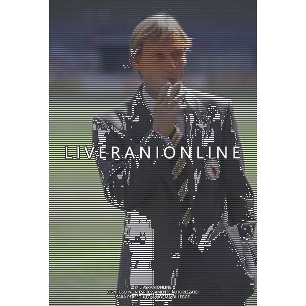 DIAP-RETROSPETTIVA ZDENEK ZEMAN ALLENATORE NELLA FOTO ZDENEK ZEMAN ALLENATORE FOGGIA CALCIO ANNO 1991-1992 AG ALDO LIVERANI SAS  