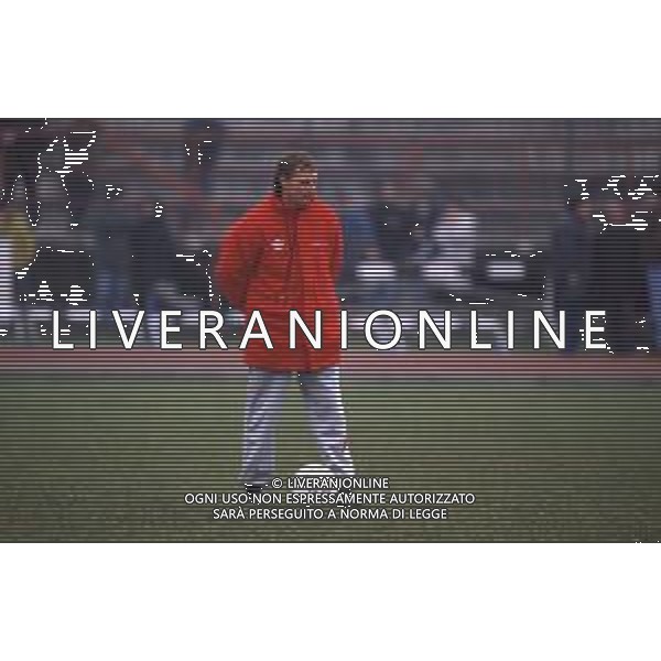 DIAP-RETROSPETTIVA ZDENEK ZEMAN ALLENATORE NELLA FOTO ZDENEK ZEMAN ALLENATORE FOGGIA CALCIO ANNO 1991-1992 AG ALDO LIVERANI SAS  