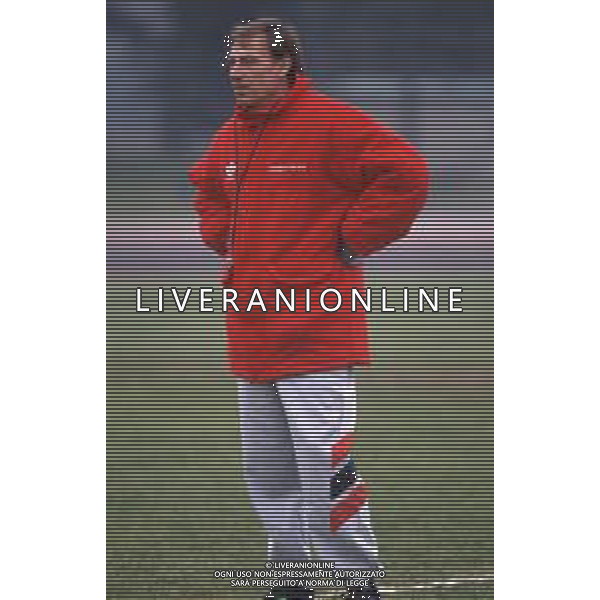 DIAP-RETROSPETTIVA ZDENEK ZEMAN ALLENATORE NELLA FOTO ZDENEK ZEMAN ALLENATORE FOGGIA CALCIO ANNO 1991-1992 AG ALDO LIVERANI SAS  