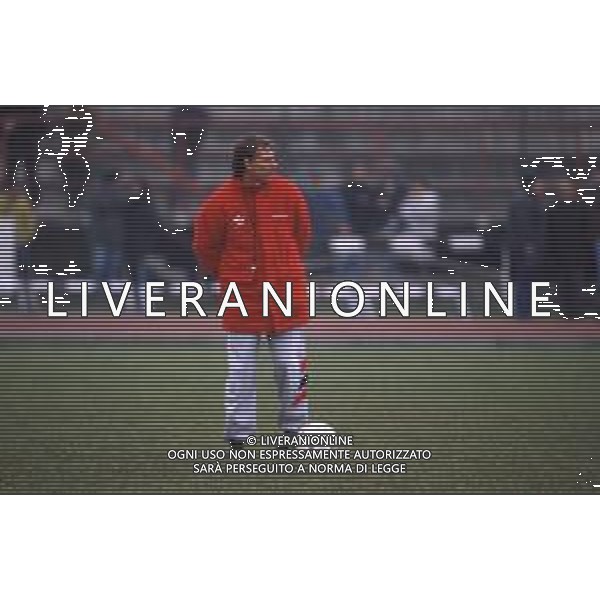 DIAP-RETROSPETTIVA ZDENEK ZEMAN ALLENATORE NELLA FOTO ZDENEK ZEMAN ALLENATORE FOGGIA CALCIO ANNO 1991-1992 AG ALDO LIVERANI SAS  