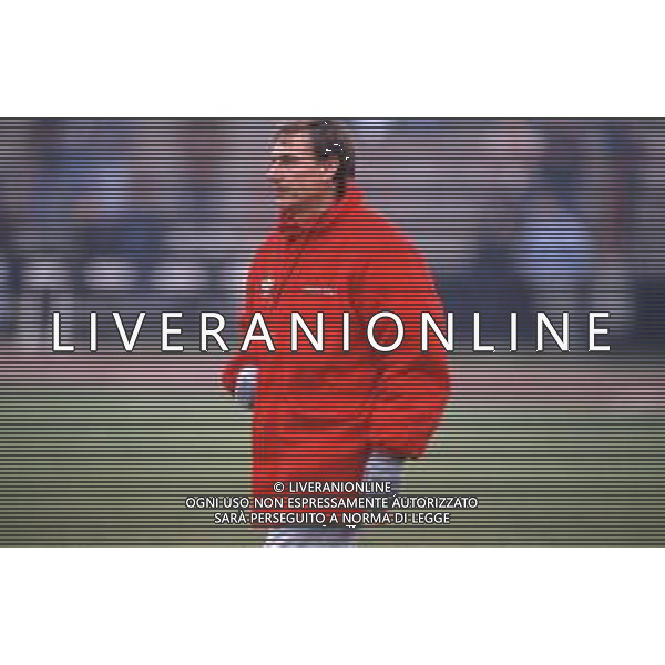 DIAP-RETROSPETTIVA ZDENEK ZEMAN ALLENATORE NELLA FOTO ZDENEK ZEMAN ALLENATORE FOGGIA CALCIO ANNO 1991-1992 AG ALDO LIVERANI SAS  
