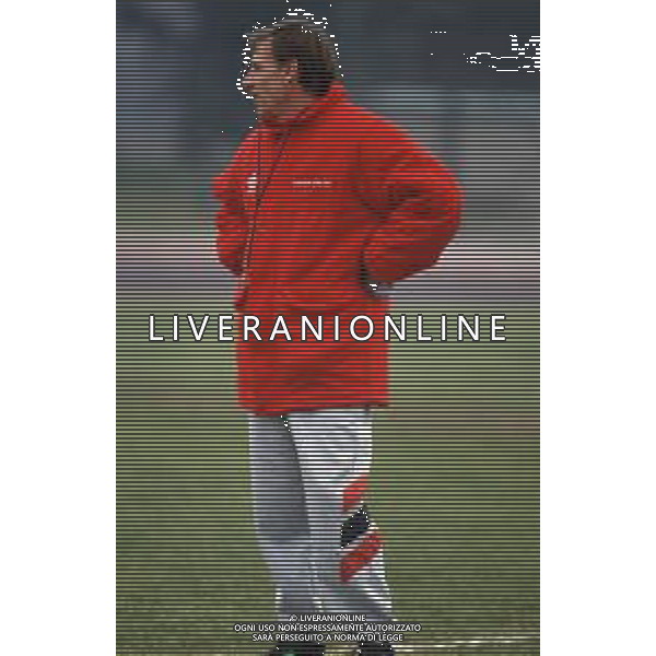 DIAP-RETROSPETTIVA ZDENEK ZEMAN ALLENATORE NELLA FOTO ZDENEK ZEMAN ALLENATORE FOGGIA CALCIO ANNO 1991-1992 AG ALDO LIVERANI SAS  