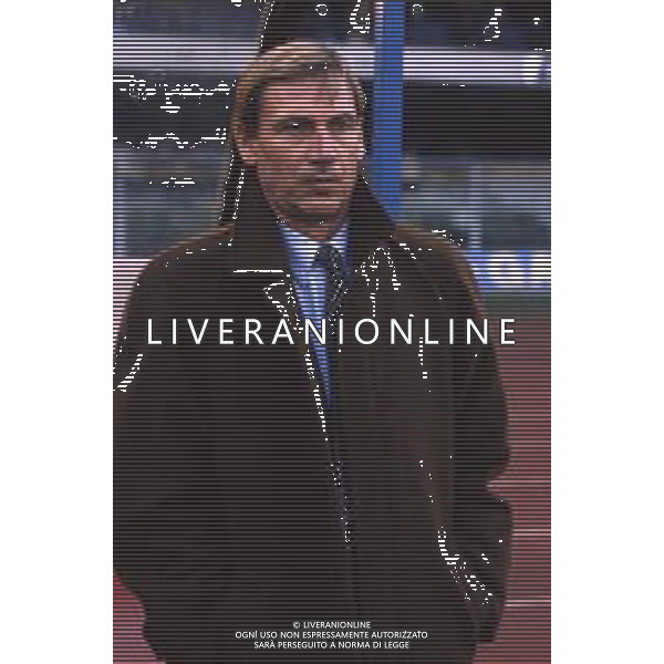 DIAP-RETROSPETTIVA ZDENEK ZEMAN ALLENATORE NELLA FOTO ZDENEK ZEMAN ALLENATORE FOGGIA CALCIO ANNO 1991-1992 AG ALDO LIVERANI SAS  