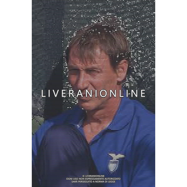 DIAP-RETROSPETTIVA ZDENEK ZEMAN ALLENATORE NELLA FOTO ZDENEK ZEMAN ALLENATORE LAZIO CALCIO ANNO 1995 AG ALDO LIVERANI SAS