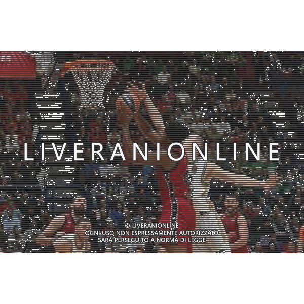 TVRG EA7 Emporio Armani Olimpia Milano vs Zalgiris Kaunas nella foto Zach Leday (Olimpia Milano) Assago (MI) 17-10-2024 Unipol Forum Turkish Airlines EuroLeague 4a giornata regular season foto Roberto Garavaglia/Agenzia Aldo Liverani sas