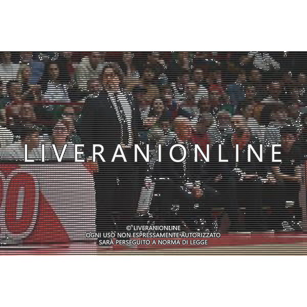 TVRG EA7 Emporio Armani Olimpia Milano vs Zalgiris Kaunas nella foto Andrea Trinchieri allenatore Zalgiris Kaunas Assago (MI) 17-10-2024 Unipol Forum Turkish Airlines EuroLeague 4a giornata regular season foto Roberto Garavaglia/Agenzia Aldo Liverani sas