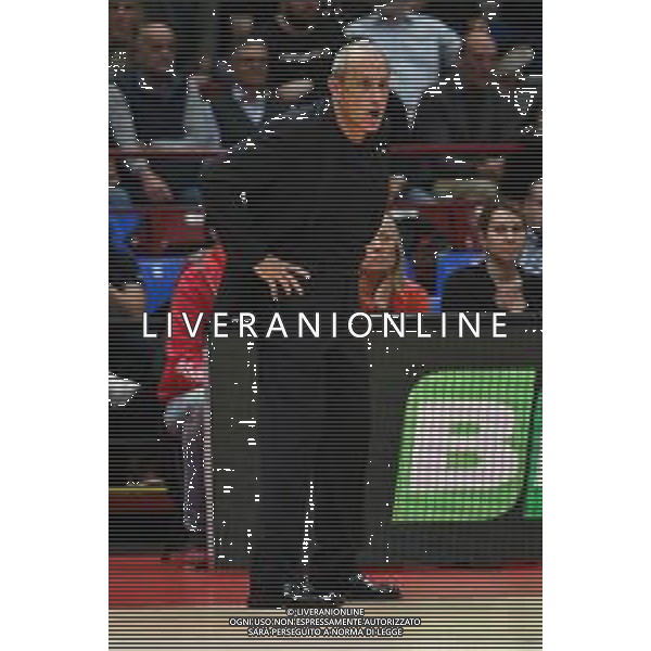 TVRG EA7 Emporio Armani Olimpia Milano vs Zalgiris Kaunas nella foto Ettore Messina allenatore Olimpia Milano Assago (MI) 17-10-2024 Unipol Forum Turkish Airlines EuroLeague 4a giornata regular season foto Roberto Garavaglia/Agenzia Aldo Liverani sas