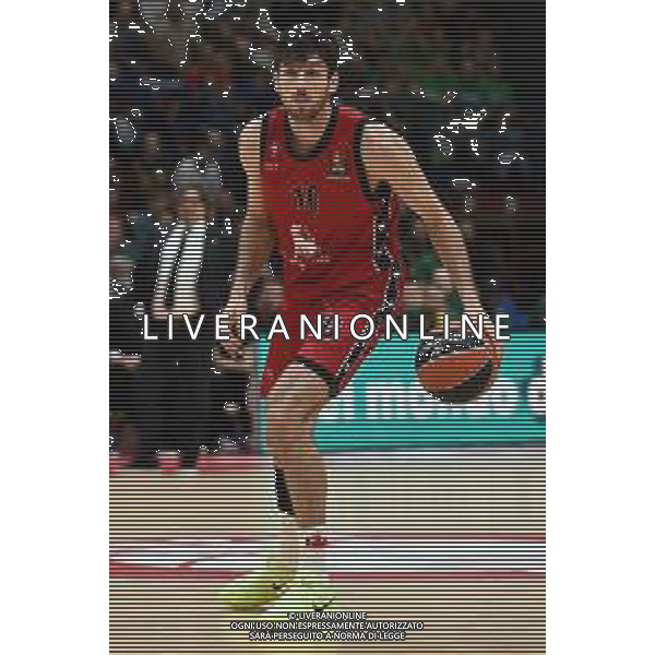 TVRG EA7 Emporio Armani Olimpia Milano vs Zalgiris Kaunas nella foto Leandro Bolmaro (Olimpia Milano) Assago (MI) 17-10-2024 Unipol Forum Turkish Airlines EuroLeague 4a giornata regular season foto Roberto Garavaglia/Agenzia Aldo Liverani sas