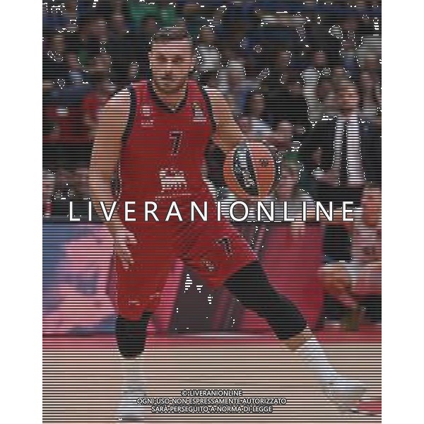 TVRG EA7 Emporio Armani Olimpia Milano vs Zalgiris Kaunas nella foto Stefano Tonut (Olimpia Milano) Assago (MI) 17-10-2024 Unipol Forum Turkish Airlines EuroLeague 4a giornata regular season foto Roberto Garavaglia/Agenzia Aldo Liverani sas