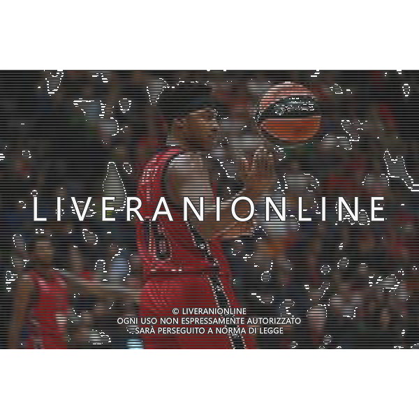 TVRG EA7 Emporio Armani Olimpia Milano vs Zalgiris Kaunas nella foto Zach Leday (Olimpia Milano) Assago (MI) 17-10-2024 Unipol Forum Turkish Airlines EuroLeague 4a giornata regular season foto Roberto Garavaglia/Agenzia Aldo Liverani sas