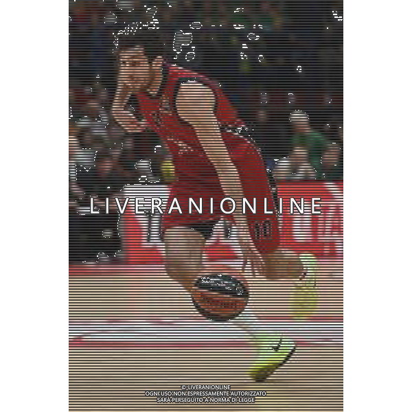 TVRG EA7 Emporio Armani Olimpia Milano vs Zalgiris Kaunas nella foto Leandro Bolmaro (Olimpia Milano) Assago (MI) 17-10-2024 Unipol Forum Turkish Airlines EuroLeague 4a giornata regular season foto Roberto Garavaglia/Agenzia Aldo Liverani sas