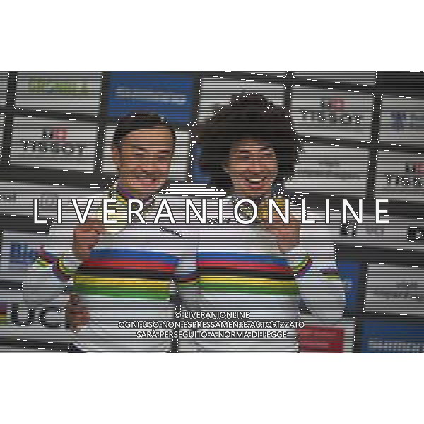 17-10-2024 World Championships Elite Track; Giornata 02; 2024, Japan; Kuboki, Kazushige; Yamasaki, Kento; Velodromo Ballerup; ©SIROTTI/AGENZIA ALDO LIVERANI SAS