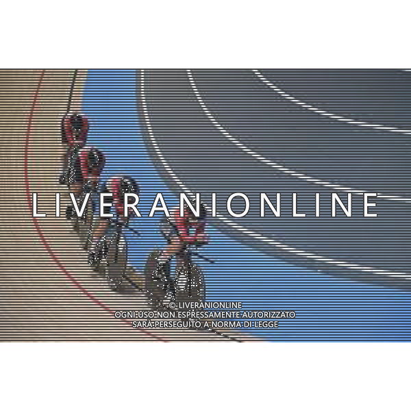 17-10-2024 World Championships Elite Women Track; Giornata 02; 2024, Canada; Plante, Lily; Lylyk, Kiara; Bonhomme, Ariane; Majende, Fiona; Velodromo Ballerup; ©SIROTTI/AGENZIA ALDO LIVERANI SAS