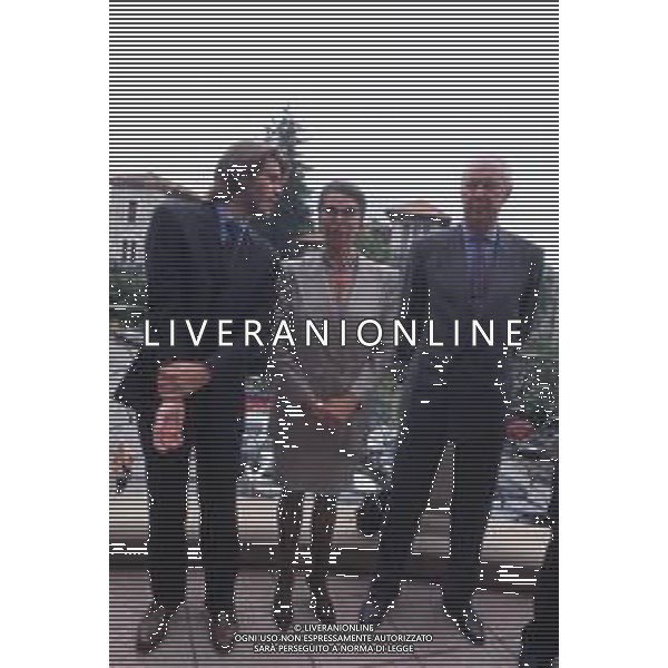 DIAP-RETROSPETTIVA PRINCIPE EMANUELE FILIBERTO DI SAVOIA NELLA FOTO EMANUELE FILIBERTO DI SAVOIA CON LA MADRE MARINA DORIA E IL MARITO IL PRINCIPE UMBERTO DI SAVOIA FOTO JAMES SAVOIA-AG ALDO LIVERANI SAS