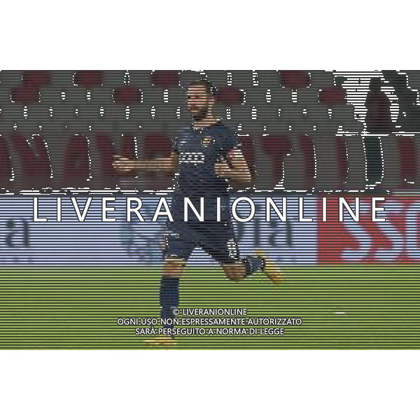 TVEM October 18, 2024 Bari, Italy - SSC Bari vs US Catanzaro - Italian soccer serie B 2024/25 - San Nicola Stadium. In the pic: Pietro Iemmello of US Catanzaro 1929 celebrates after scoring a goal ©Emmanuele Mastrodonato /AGENZIA ALDO LIVERANI SAS