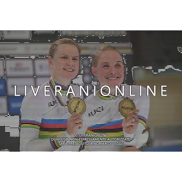 19-10-2024 World Championships Elite Women Track; Giornata 04; 2024, Danimarca; Dideriksen, Amalie; Leth, Julie; Velodromo Ballerup;