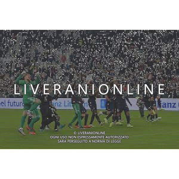 Torino 19.10.2024 Allianz Stadium @Manuela Viganti /Ag. Aldo Liverani sas Juventus vs Lazio Campionato Calcio Serie A Enilive 2024/2025 8a giornata Nella foto: festa juventus a fine gara ©Viganti - AGENZIA ALDO LIVERANI SAS