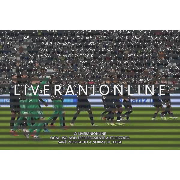 Torino 19.10.2024 Allianz Stadium @Manuela Viganti /Ag. Aldo Liverani sas Juventus vs Lazio Campionato Calcio Serie A Enilive 2024/2025 8a giornata Nella foto: festa juventus a fine gara ©Viganti - AGENZIA ALDO LIVERANI SAS
