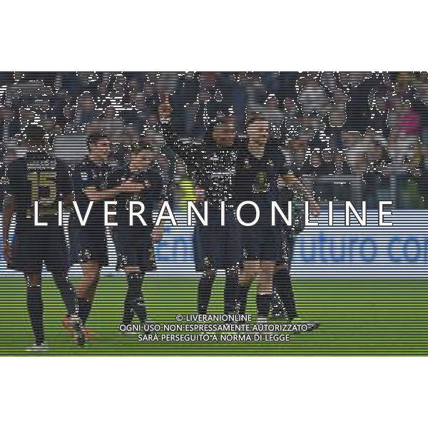 Torino 19.10.2024 Allianz Stadium @Manuela Viganti /Ag. Aldo Liverani sas Juventus vs Lazio Campionato Calcio Serie A Enilive 2024/2025 8a giornata Nella foto: festa juventus a fine gara ©Viganti - AGENZIA ALDO LIVERANI SAS