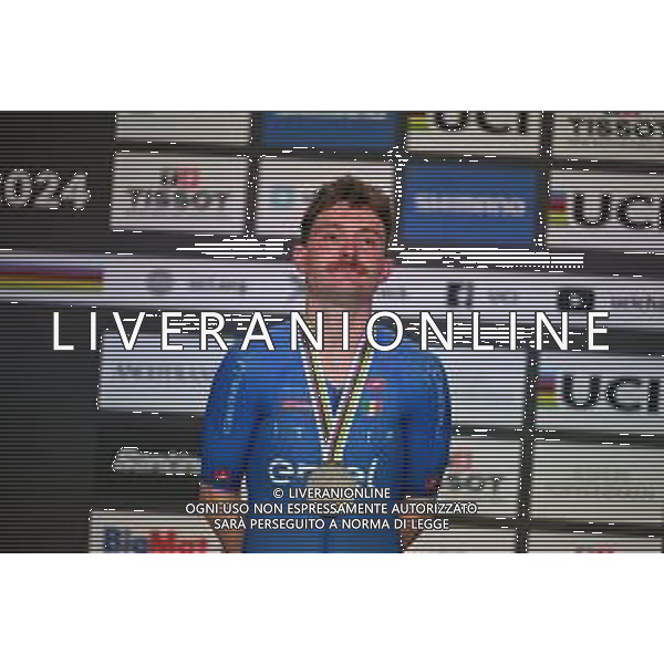 19-10-2024 World Championships Elite Track; Giornata 04; 2024, Lidl - Trek; Consonni, Simone; Velodromo Ballerup; FOTO STEFANO SIRROTTI-AG ALDO LIVERANI SAS