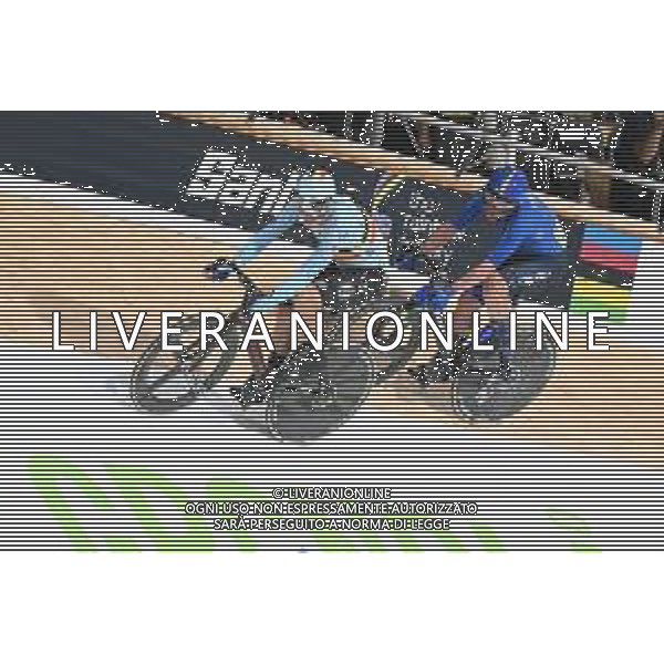 19-10-2024 World Championships Elite Track; Giornata 04; 2024, Belgium; 2024, Lidl - Trek; De Vylder, Lindsay; Consonni, Simone; Velodromo Ballerup; FOTO STEFANO SIRROTTI-AG ALDO LIVERANI SAS